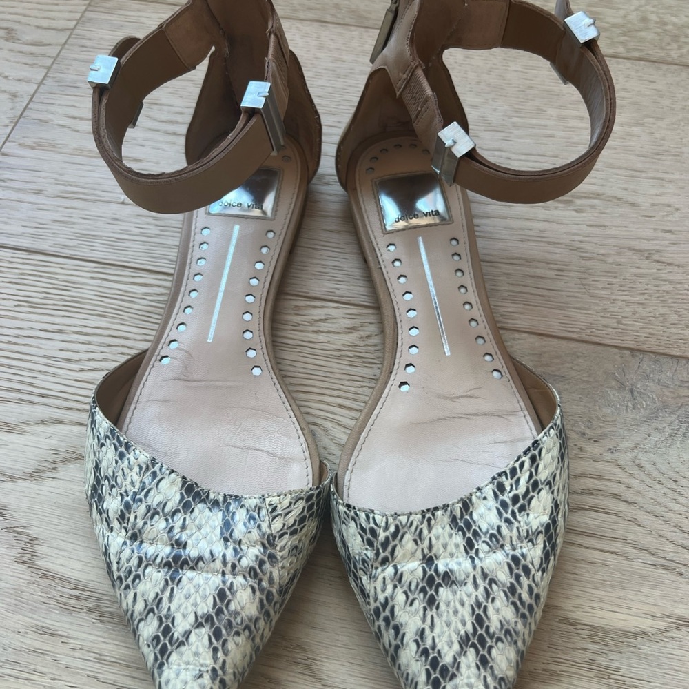 Dolce Vita Snakeskin Women's Flats